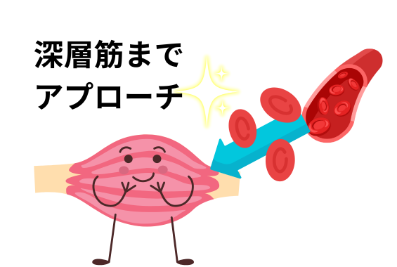 肩こりの改善には深層筋までのアプローチが大切 