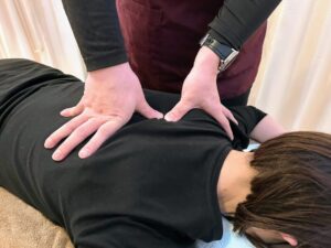 整体の第一手技：筋肉の硬さや トリガーポイントへのアプローチ